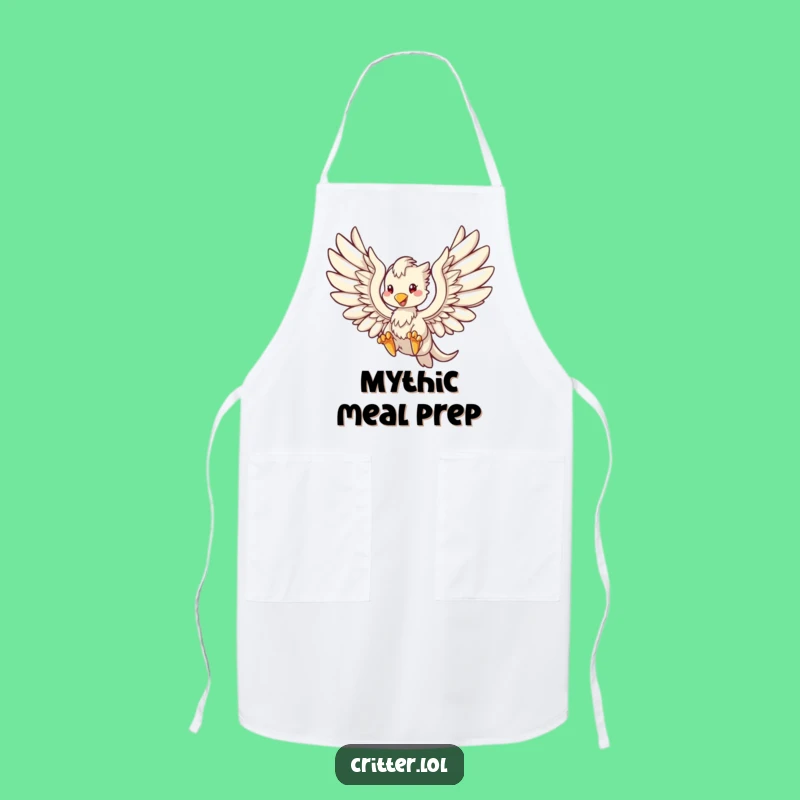 Funny Griffin Chef Apron: Mythical Kitchen Wear, Great Funny Gift