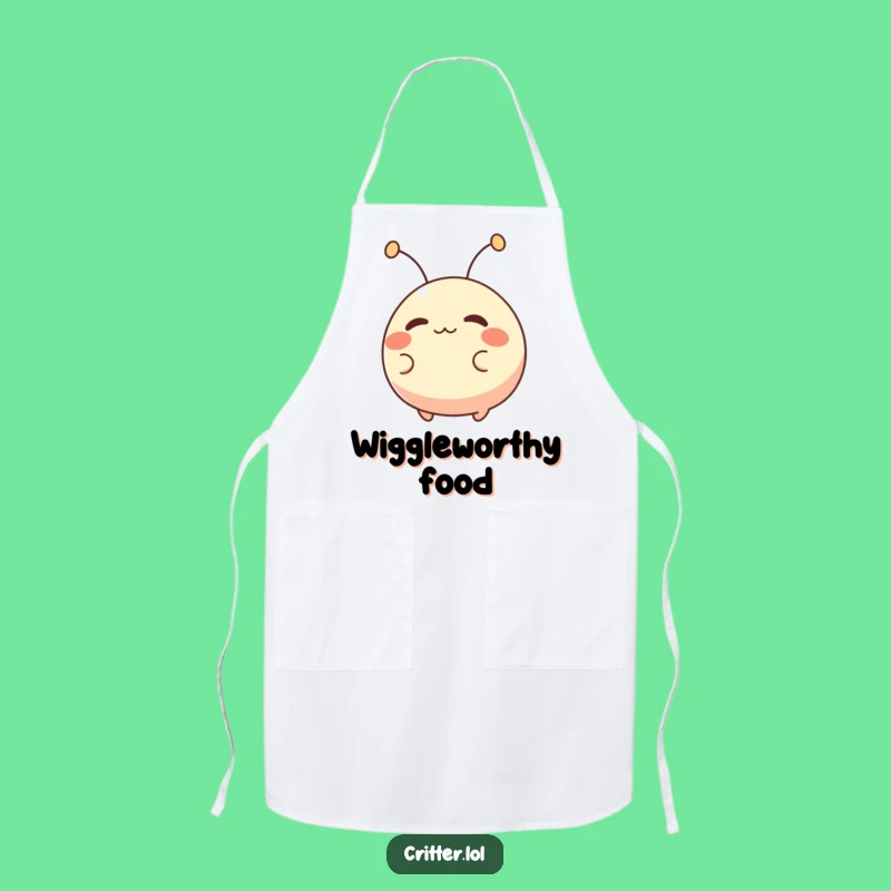 Funny Wiggling Creature Apron: Cook with Hilarious Energy