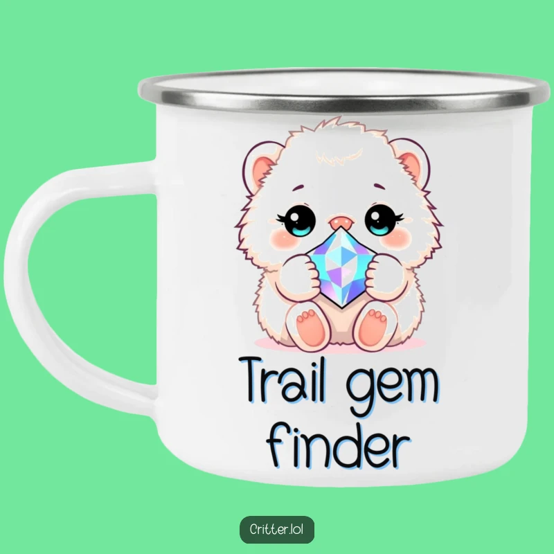 Funny Critter Gem Hug Camping Mug: Durable, Humorous, and Perfect for Outdoor Adventures