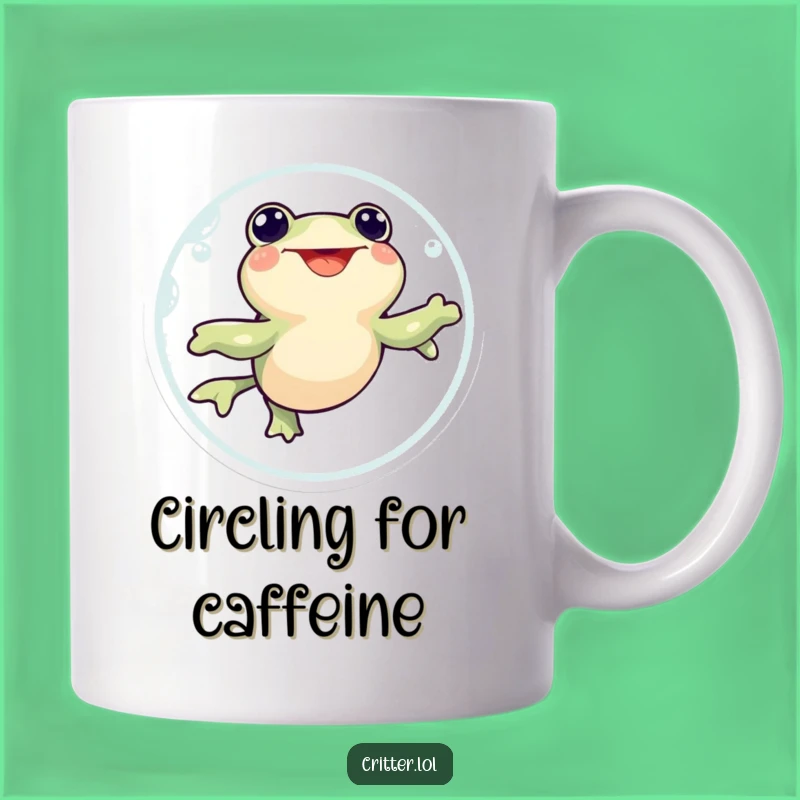 Funny Tadpole Swirl Mug: Exciting Humor for a Delightful Gift!