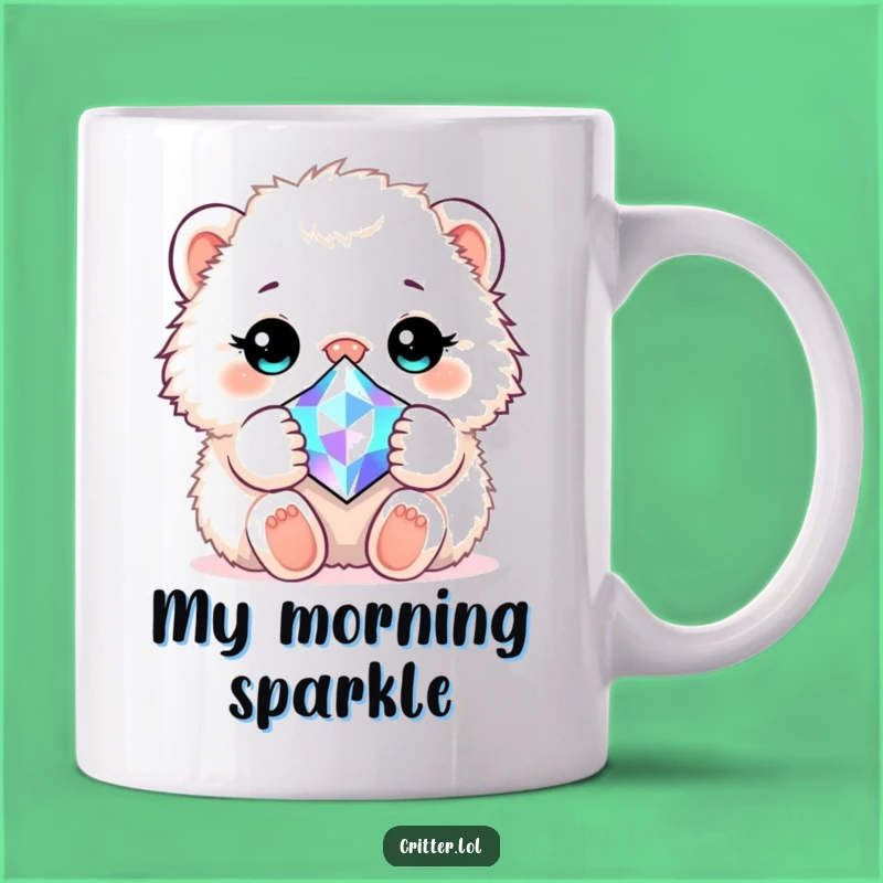 Funny Fluffy Critter Gem Hug Mug: A Hilarious and Cute Gift for Critter Lovers