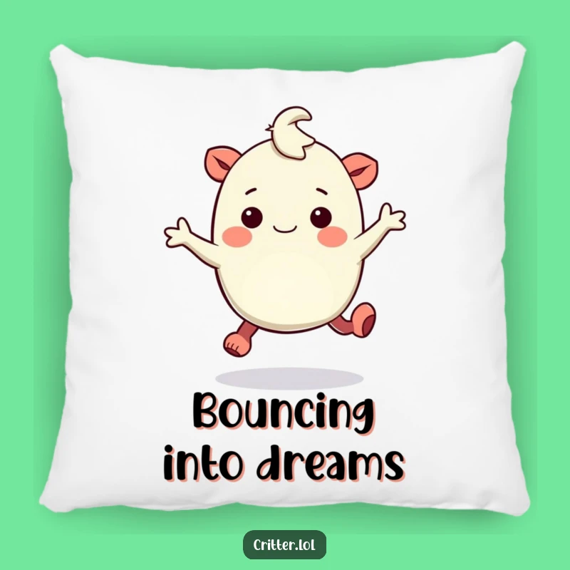 Funny Bouncy Creature Pillow: Snuggle with Amusement!