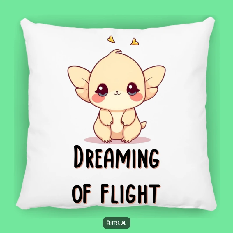 Funny Shy Creature Pillow: Snuggle with Sweet Serenity!