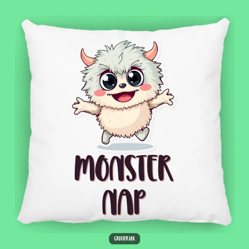Funny Fuzzy Monster Pillow: Add Cozy Fun and Playful Charm to Your Space