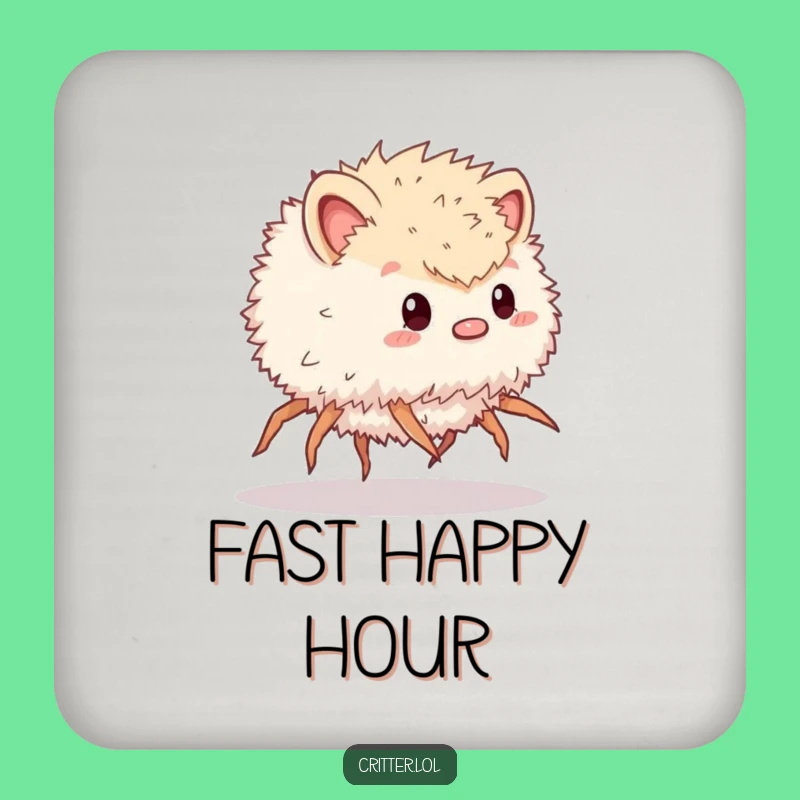 Funny Critter Coasters: Protect Surfaces with Humorous Multi-Legged Art