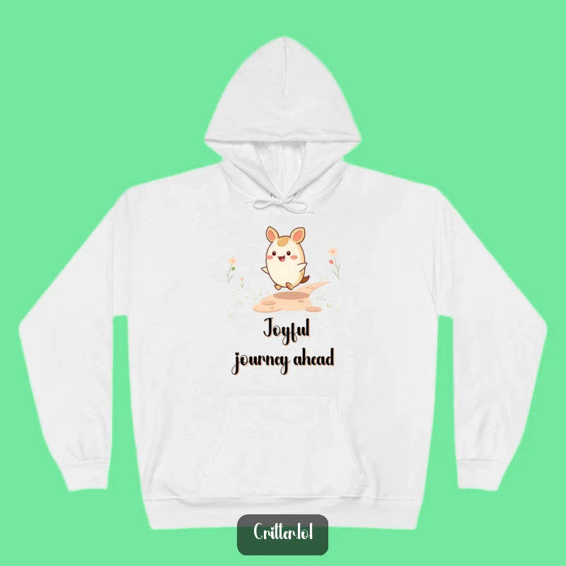 Funny Happy Critter Hoodie - Cozy Comfort and Cheerful Vibes, Great Funny Gift