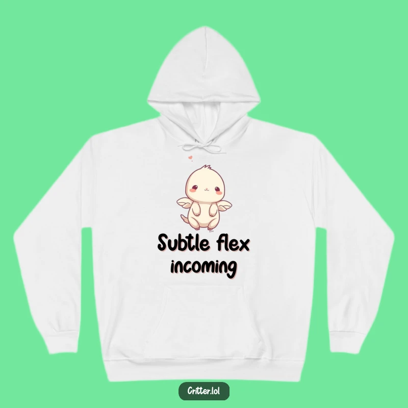 Cozy Funny Shy Creature Hoodie: Soft Comfort for Gentle Spirits