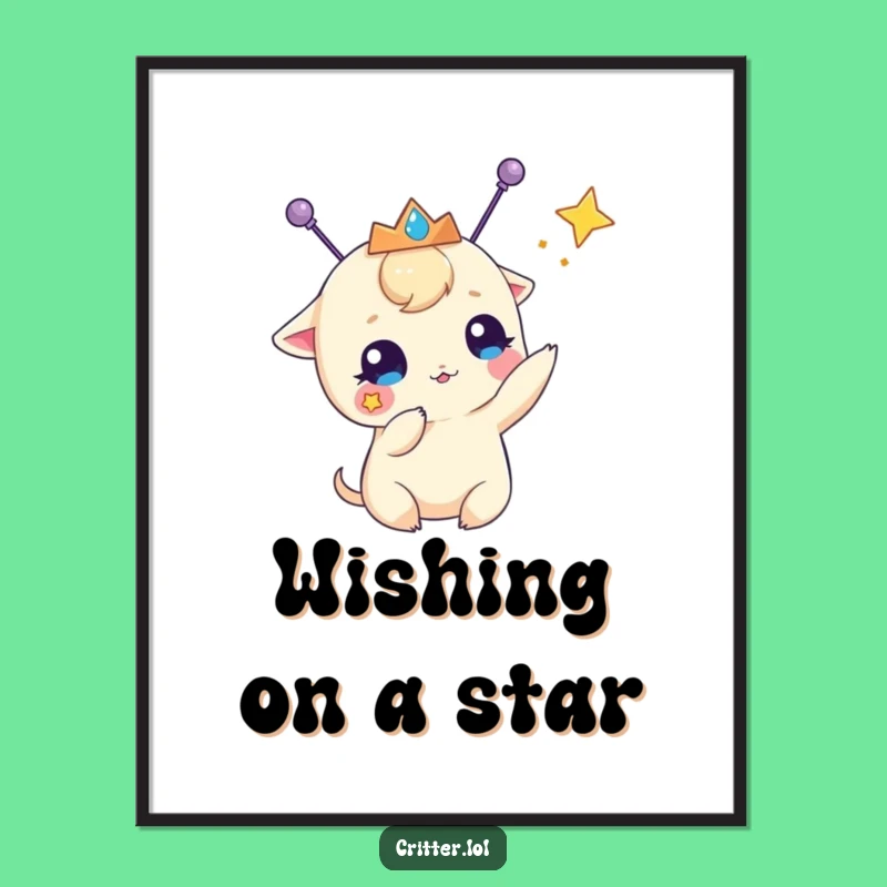 Free Printable Wall Art: Antennapod Batting Stars - Funny DIY Downloadable Decor Sticker