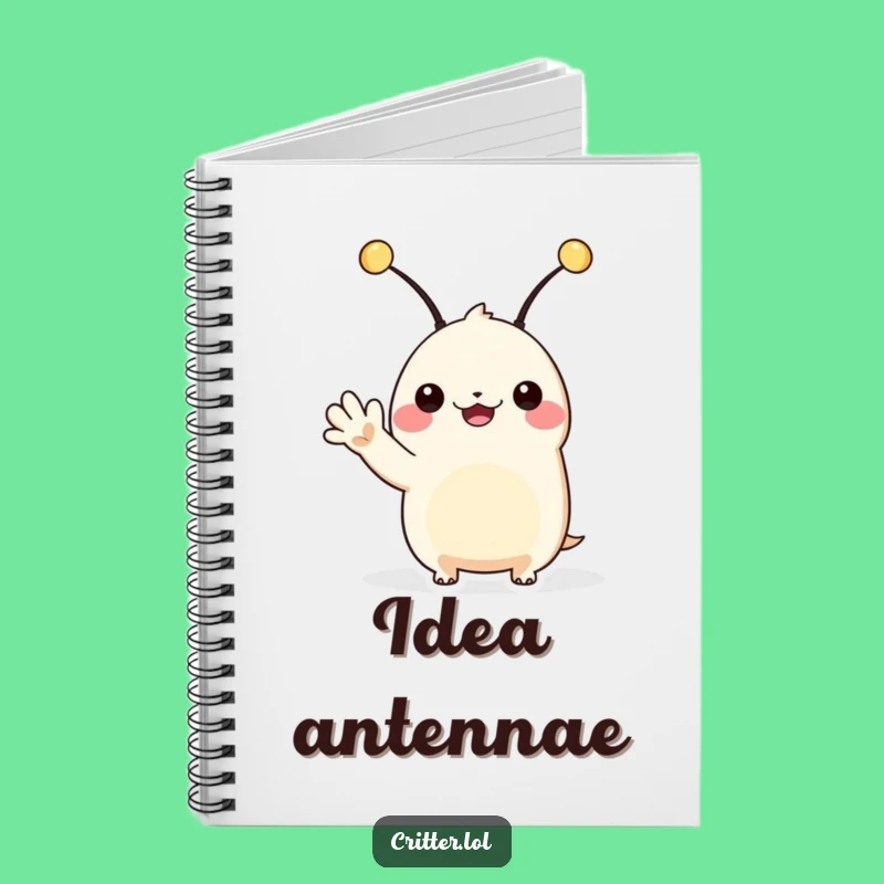 Funny Alien Wave Notebook: Jot Down Galactic Thoughts in This Journal