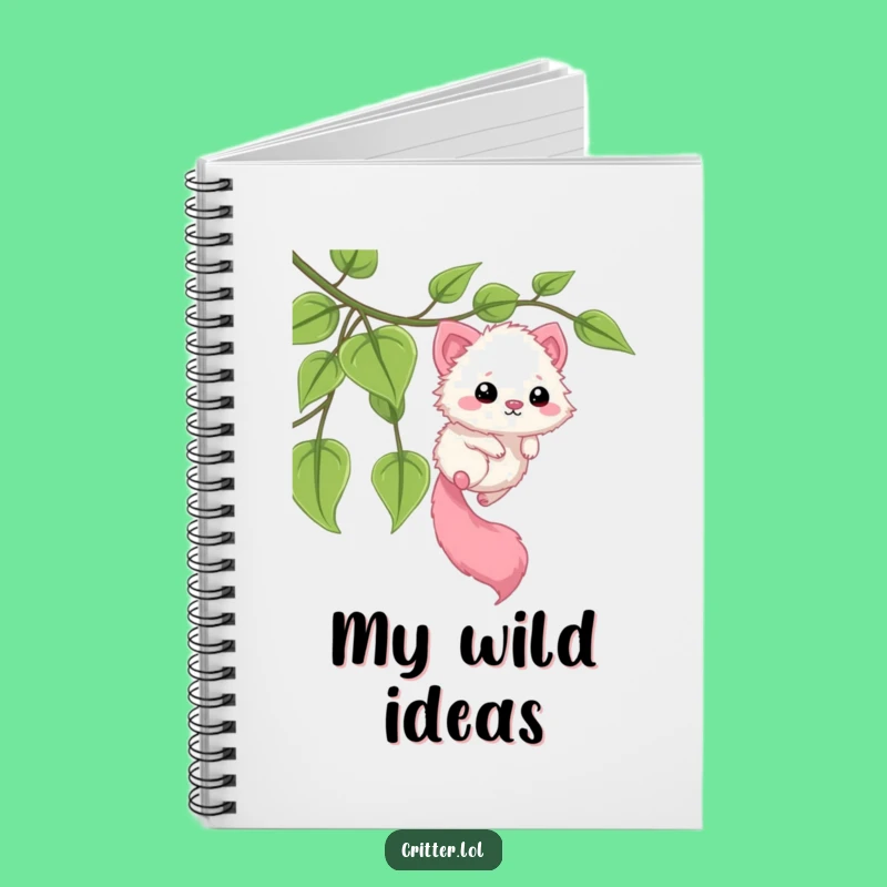 Funny Sliding Critter Notebook: Vine Rider Journal, a Perfect Funny Gift for Adventurous Notes
