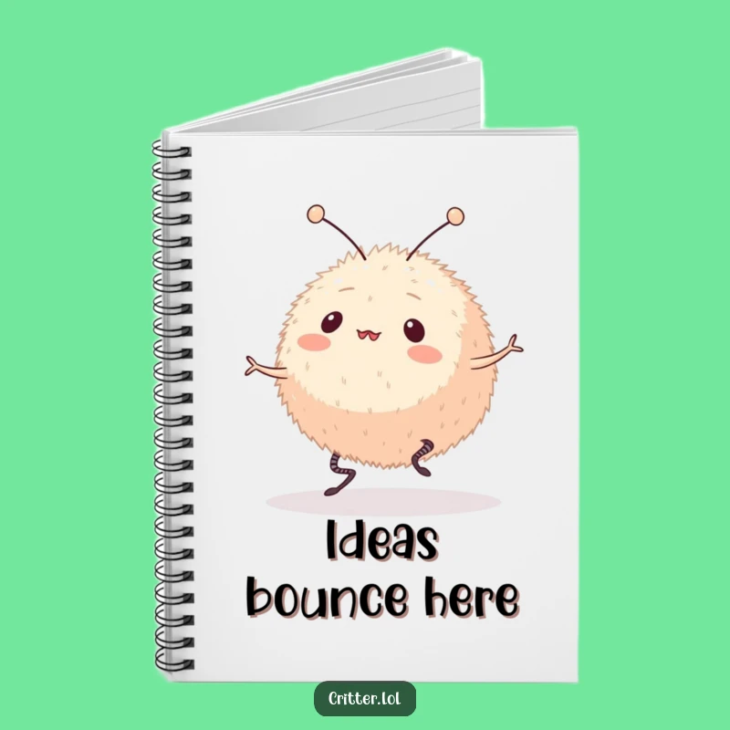 Funny Bouncing Creature Notebook: Antennas Pal Journal, a Perfect Funny Gift for Notes and Ideas