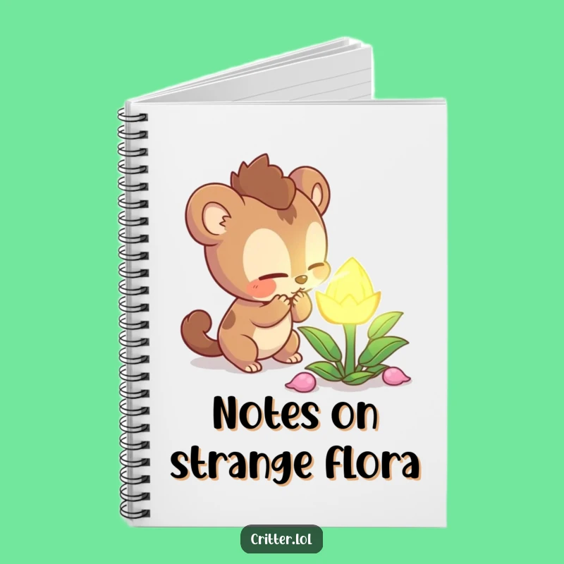 Document Your Discoveries: Funny Creature Notebook!
