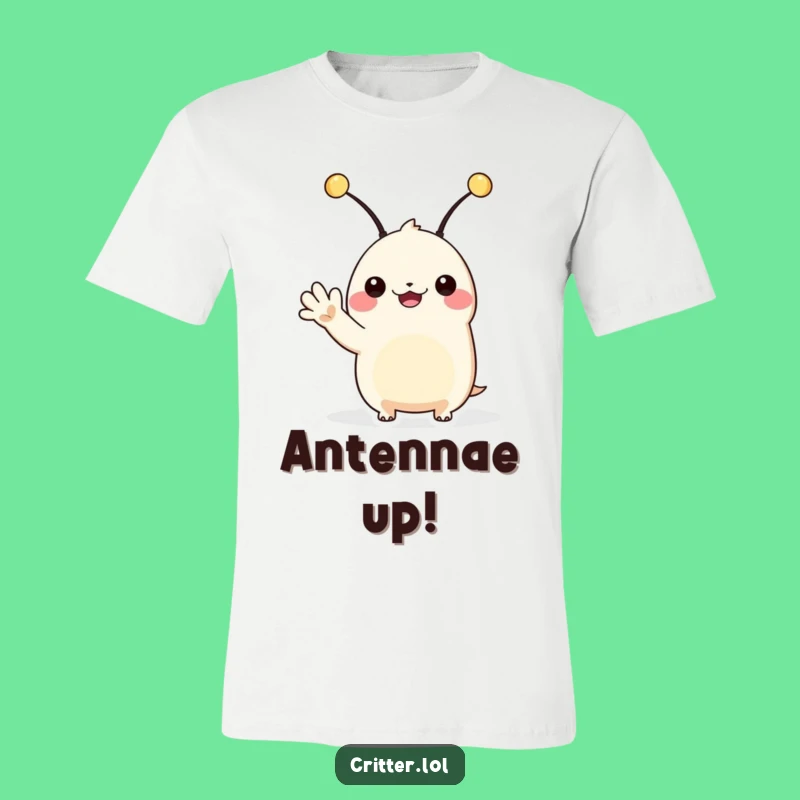 Funny Alien Wave T-Shirt: Greet the Universe in This Hilarious Tee