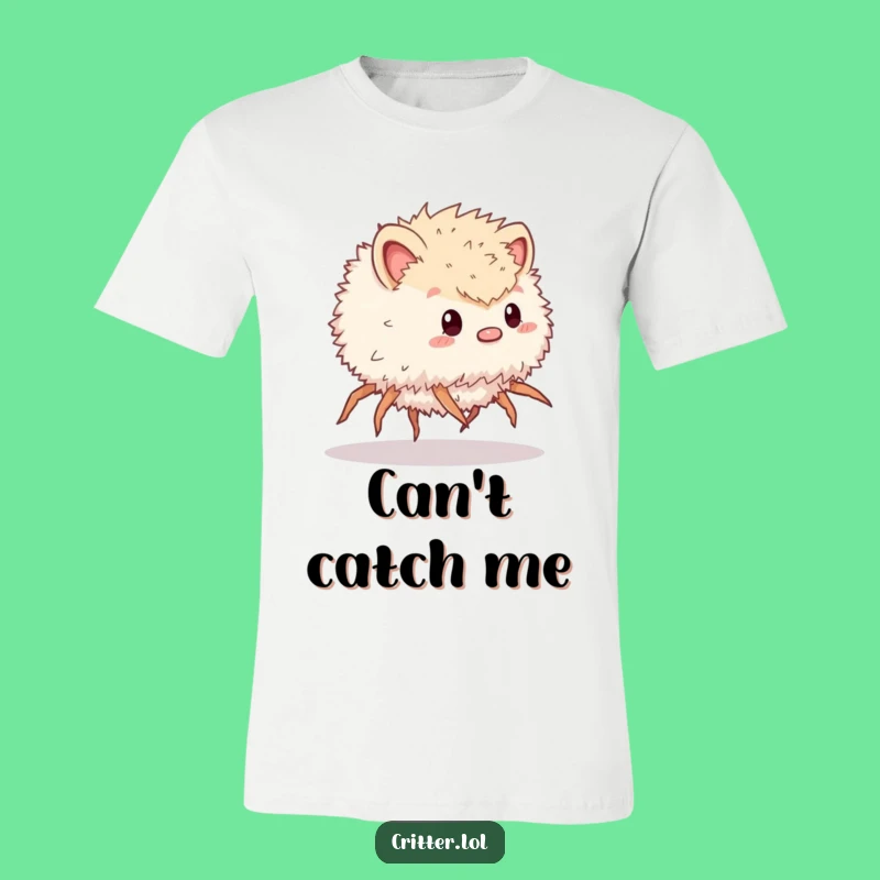 Funny Running Critter Tee: Hilarious Bug-Themed Shirt for Ultimate Laughs