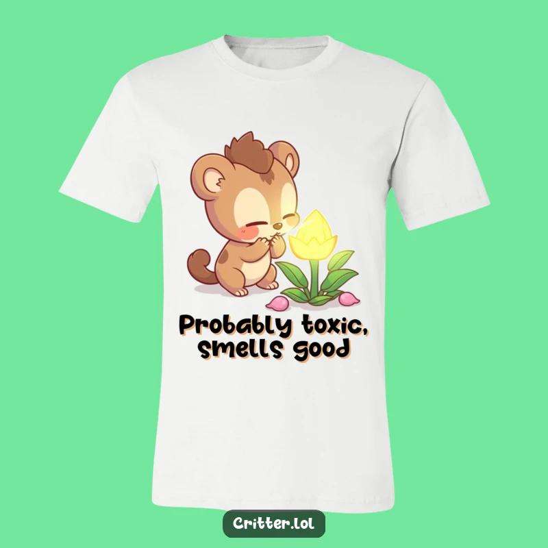 Funny Curious Creature T-Shirt: Adventure Awaits!