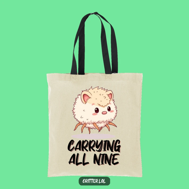 Funny Critter Tote Bag: Carry Your Essentials with Humorous Style